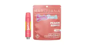 Peach Ringz-1G Kushy Punch 510 Vape Cart