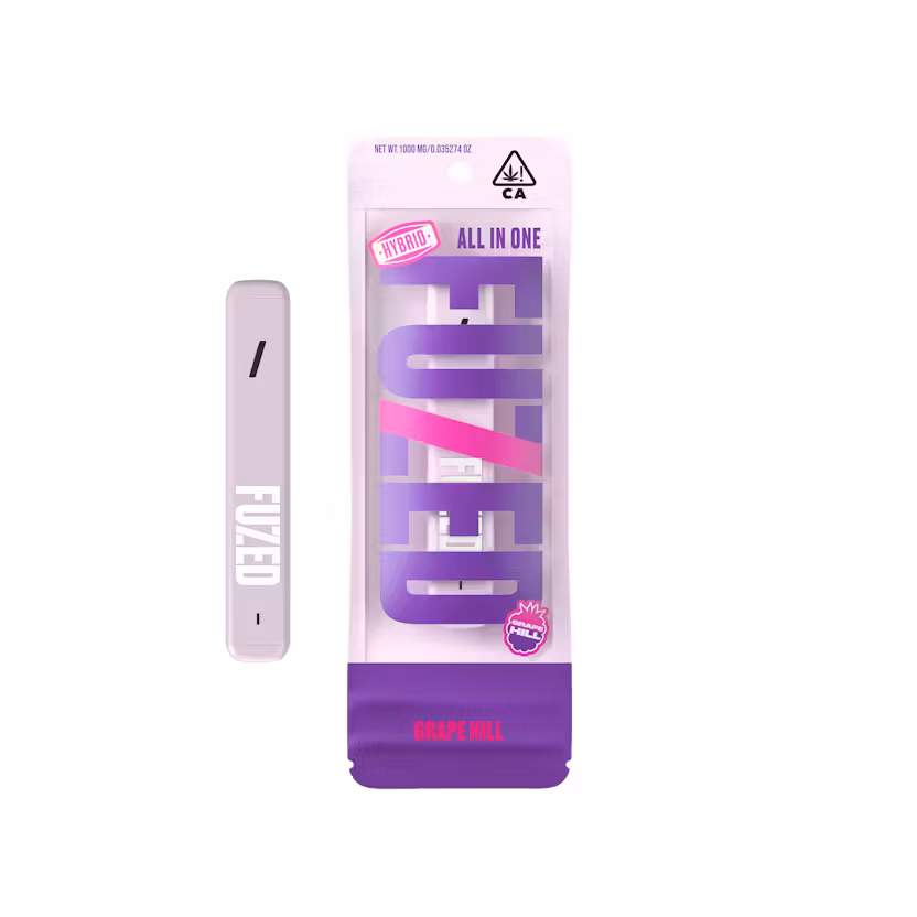 Grape Hill-All-In-One Disposable Vape Pen-FUZED 1.0g